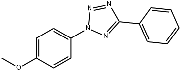 2H-Tetrazole, 2-(4-methoxyphenyl)-5-phenyl- Structure