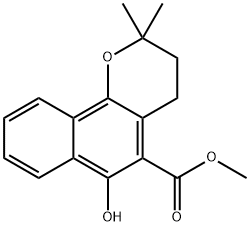 Dihydromollugin Structure