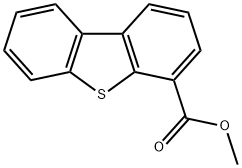 4-Dibenzothiophenecarboxylic acid, methyl ester Structure