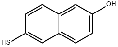 2-Naphthalenol, 6-mercapto- 구조식 이미지