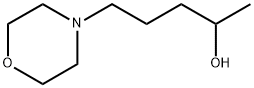 5-(morpholin-4-yl)pentan-2-ol Structure