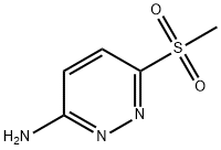 6-(methylsulfonyl)pyridazin-3-amine Structure