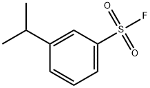 Benzenesulfonyl fluoride, 3-(1-methylethyl)- 구조식 이미지