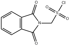 2H-Isoindole-2-methanesulfonyl chloride, 1,3-dihydro-1,3-dioxo- Structure