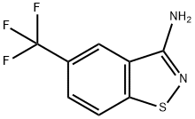 1,2-Benzisothiazol-3-amine, 5-(trifluoromethyl)- Structure