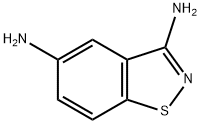 1,2-Benzisothiazole-3,5-diamine 구조식 이미지