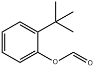 Phenol, 2-(1,1-dimethylethyl)-, 1-formate Structure