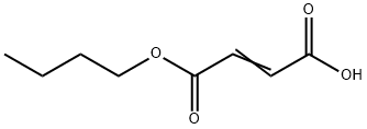 2-Butenedioic acid, 1-butyl ester Structure