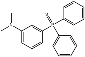 (3-dimethylaminophenyl)diphenylphosphine sulfide Structure