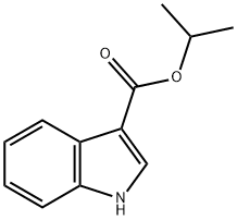 1H-Indole-3-carboxylic acid, 1-methylethyl ester 구조식 이미지