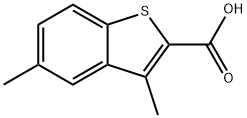 3,5-dimethyl-1-benzothiophene-2-carboxylic acid 구조식 이미지