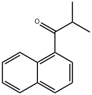 1-Propanone, 2-methyl-1-(1-naphthalenyl)- Structure