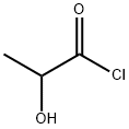 Propanoyl chloride, 2-hydroxy- Structure