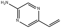 2-Pyrazinamine, 5-ethenyl- Structure