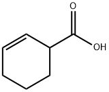 cyclohex-2-ene-1-carboxylic acid 구조식 이미지