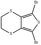 Thieno[3,4-b]-1,4-dithiin, 5,7-dibromo-2,3-dihydro- Structure