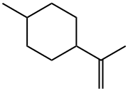 Cyclohexane, 1-methyl-4-(1-methylethenyl)- Structure