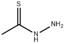 Ethanethioic acid, hydrazide (9CI) Structure