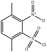 Benzenesulfonyl chloride, 3,6-dimethyl-2-nitro- 구조식 이미지