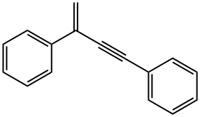 Benzene, 1,1'-(3-methylene-1-propyne-1,3-diyl)bis- 구조식 이미지