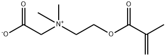 2-[[2-(Methacryloyloxy)ethyl]dimethylammonio]acetate Structure