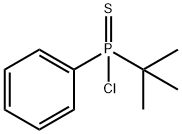 tert-butyl-chloro-phenyl-thioxo-phosphorane Structure