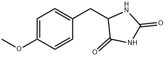 2,4-Imidazolidinedione, 5-[(4-methoxyphenyl)methyl]- Structure