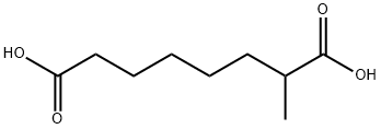 Octanedioic acid, 2-methyl- Structure