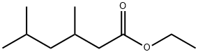 Hexanoic acid, 3,5-dimethyl-, ethyl ester Structure