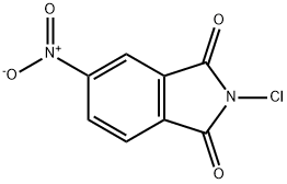 1H-Isoindole-1,3(2H)-dione, 2-chloro-5-nitro- 구조식 이미지