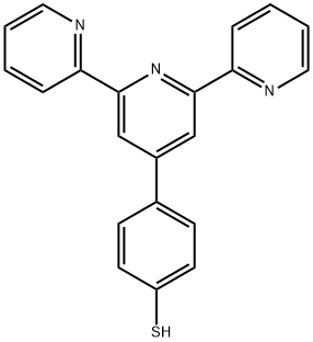 Benzenethiol, 4-[2,2':6',2''-terpyridin]-4'-yl- Structure