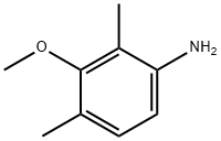 Benzenamine, 3-methoxy-2,4-dimethyl- Structure