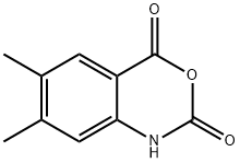 2H-3,1-Benzoxazine-2,4(1H)-dione, 6,7-dimethyl- Structure