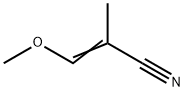 2-Propenenitrile, 3-methoxy-2-methyl- Structure