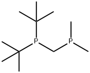 (Di-tert-butylphosphino)(dimethylphosphino)methane Structure