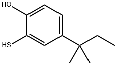 Phenol, 4-(1,1-dimethylpropyl)-2-mercapto- Structure