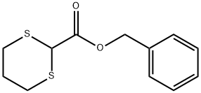 1,3-Dithiane-2-carboxylic acid, phenylmethyl ester Structure