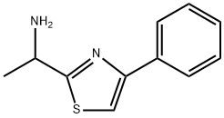 2-Thiazolemethanamine, α-methyl-4-phenyl- 구조식 이미지