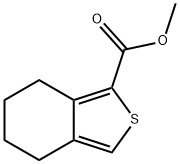 Benzo[c]thiophene-1-carboxylic acid, 4,5,6,7-tetrahydro-, methyl ester Structure