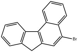 7H-Benzo[c]fluorene, 5-bromo- 구조식 이미지