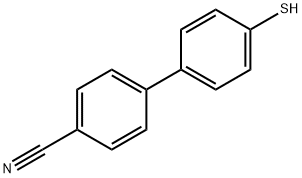 4′-Mercapto-[1,1′-biphenyl]-4-carbonitrile 구조식 이미지