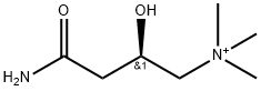 1-Butanaminium, 4-amino-2-hydroxy-N,N,N-trimethyl-4-oxo-, (2R)- Structure