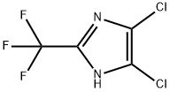 1H-Imidazole, 4,5-dichloro-2-(trifluoromethyl)- Structure