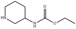 Carbamic acid, N-3-piperidinyl-, ethyl ester 구조식 이미지
