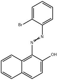 2-Naphthalenol, 1-[2-(2-bromophenyl)diazenyl]- Structure