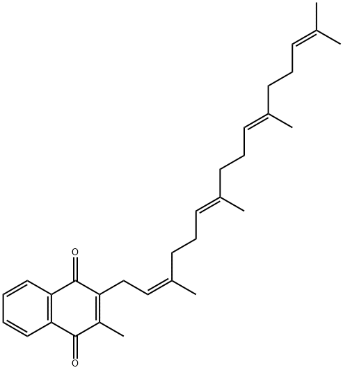 cis-Vitamin K2 Structure