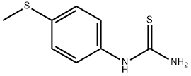 Thiourea, N-[4-(methylthio)phenyl]- Structure