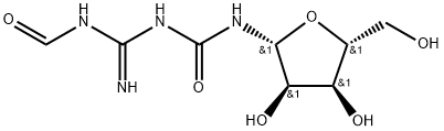 N-(ForMyl aMidino)-N-β-D-ribofuranosylurea 구조식 이미지