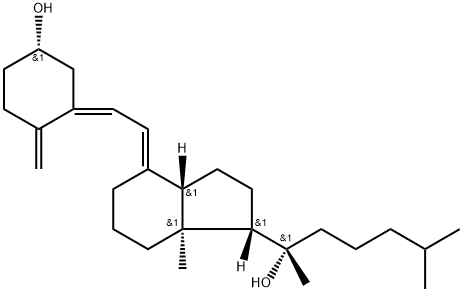 20-Hydroxyvitamin D3 Structure