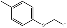 Fluoromethyl p-toluene sulfide 구조식 이미지